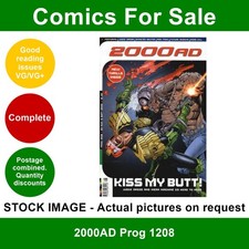 2000AD prog #1208 comic -