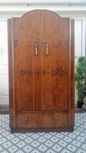 Antique art deco - deco, burr