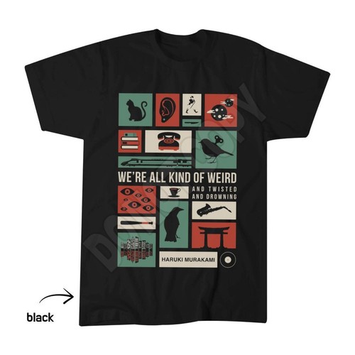 Haruki murakami shirt retro - murakami,