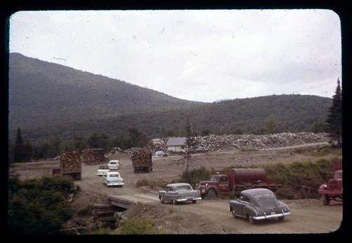 Sl35 slide 1950s logging - slide,