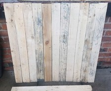 Reclaimed Pallet Wood Boards, Planks Timber Wall Cladding 4 Square Meters 