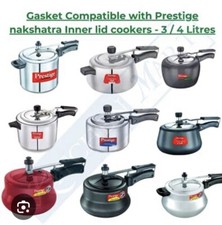 TTK Prestige @Pressure Cooker Inner Lid @Rubber Gasket 3-4 Litre free shipping
