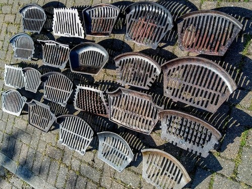 Vintage fire grills grates - vintage,