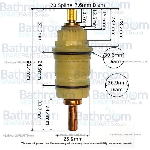 Bristan 1901 screw plastic - 1901,