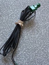 Genuine Sony DAV Home Cinema System Speaker Cable - green Connector 2m