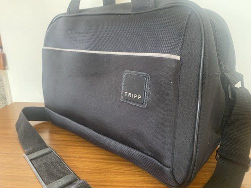 Tripp black flight bag - black,