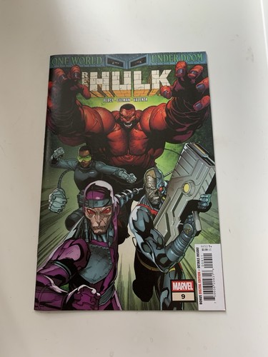 Red hulk 9 - red, #9