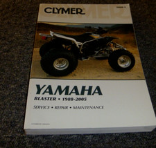2000 2001 2002 2003 Clymer Yamaha Blaster Quad ATV Service Repair Manual M488-5