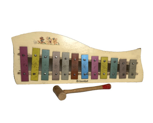 Antique schoenhut xylophone - antique,