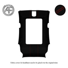 LUXE SUEDE HEADLINER COVER FOR TOYOTA HARRIER MK4 (2020–PRESENT) SUNROOF