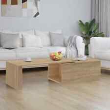 Coffee Table Sonoma Oak 150x50x35 cm Engineered Wood vidaXL