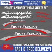 Peugeot Speedfight PROST Sticker/Decal Set 50, 70, 100, speedy pug