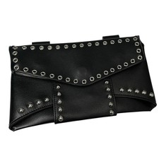 Zara Clutch Bag Black Loops