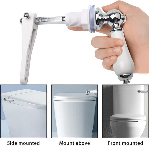 Ceramic toilet cistern - toilet, lever