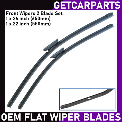 Front wiper blades - front,
