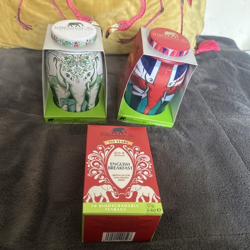 Williamson tea elephant - williamson, caddy