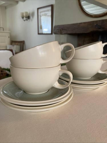 Four cream denby - four, cups