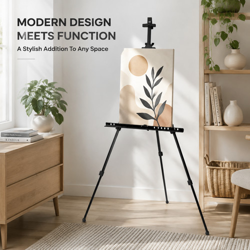 Display easel stand aluminum - display,