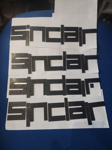 Sinclair side decals - sinclair,