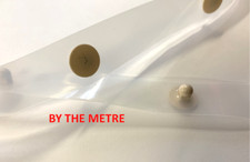 BY THE METRE Caravan Curtain Swish VISA Popper Tape Motorhome Campervan Boat