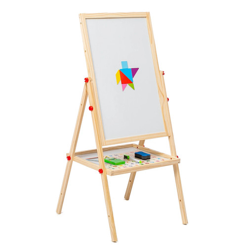 Kids wooden easel - in,