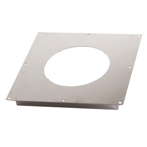 Fire stop plate - fire, flue