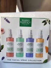 Mario Badescu Facial Spray Collection: Rose Water, Green Tea, Lavender, Orange. 