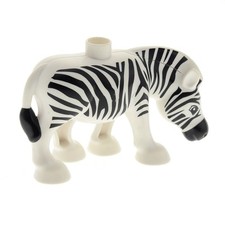 1x LEGO Duplo Animal Zebra