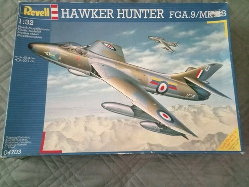Revell hawker hunter - 1/32,