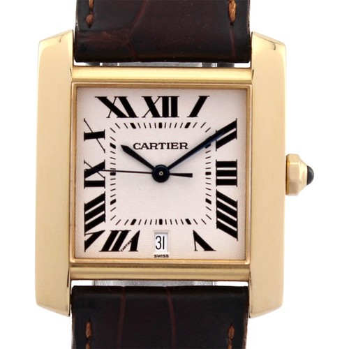 Cartier tank 1840 18ct - cartier,