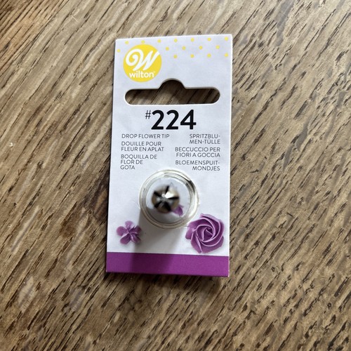 Wilton 224 drop flower cake - drop,