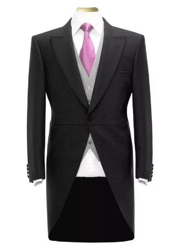 Mens new black tailcoat - mens,