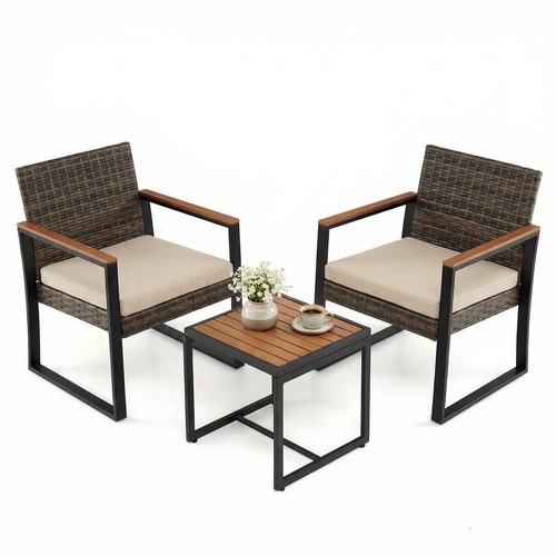 Piece wicker patio - pe,