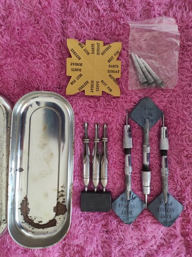 Rare vintage pair darts sets - vintage,