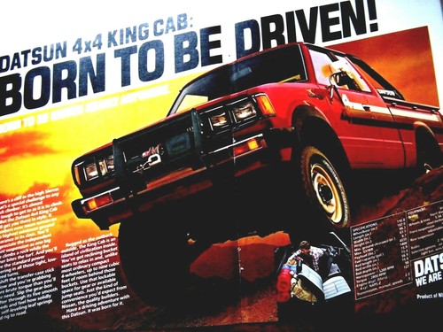1983 datsun king - cab, x