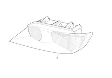 BMW Genuine Headlight Headlamp