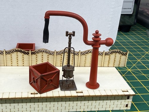 Gauge station water crane - n,