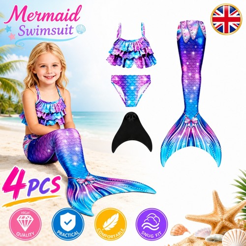 Kids mermaid tail with - kids,