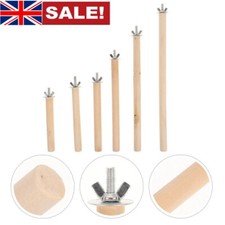 6pcs Sturdy Bird Parrot Perches Stand Platform Budgie Perches For Cage