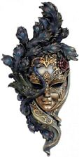 Venetian Mask Peacock Wall Plaque