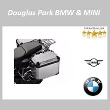 BMW Motorrad Genuine Aluminium Panniers Set. R1200 & R1250 GS GSA. Inc Locks
