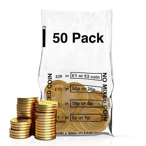 Pack coin bags money - bags, bank
