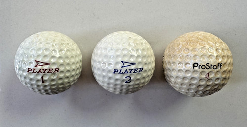 Rare vintage golf balls 2x - vintage,