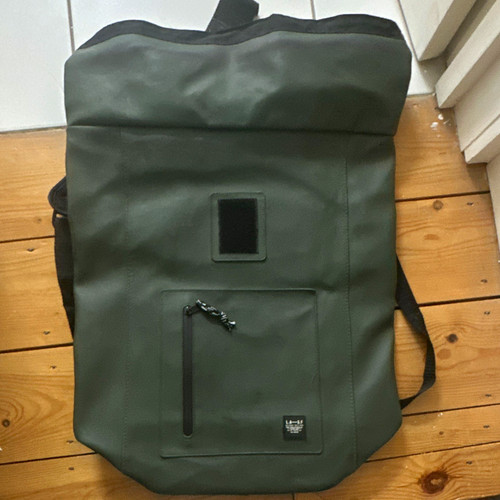 Green black roll - green/black, roll-top