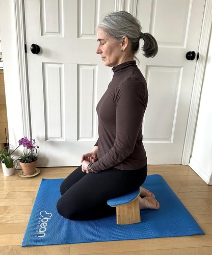 Bamboo meditation bench - bamboo, –