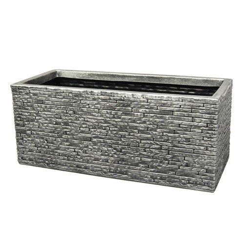 Strata slate trough planter - trough,