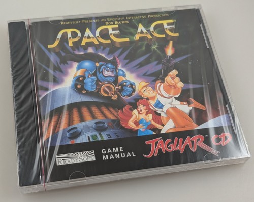 Atari jaguar space ace - cd,