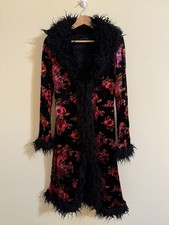 Betsey Johnson Velvet Rose