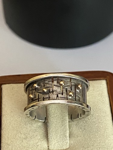 Vintage older silver gold - or,
