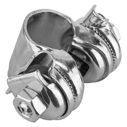 Chrome bike saddle clamp - bike, old